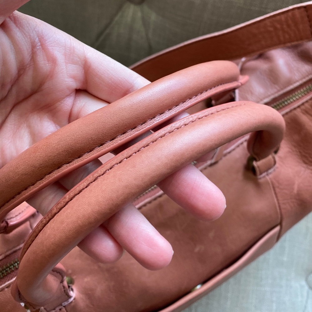 1 LEFT The Sak Sierra Convertible Leather Satchel - Picture 11 of 16